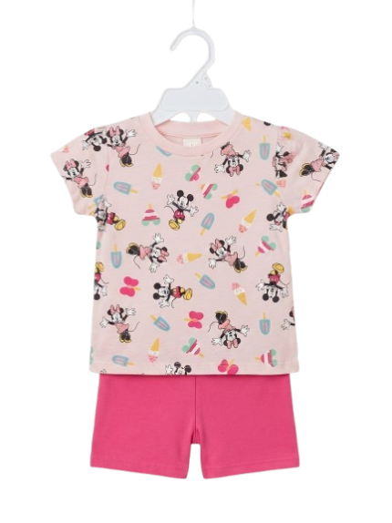 Disney Baby Minnie Mouse Shirt and Shorts