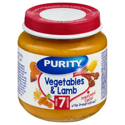 Purity Vegetables & Lamb 125g